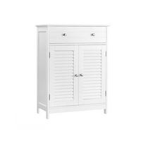 BADEZIMMERSCHRANK AUFBEWAHRUNGSSCHRANK - Weiß, Holzwerkstoff (30/80/60cm) - Hansiro