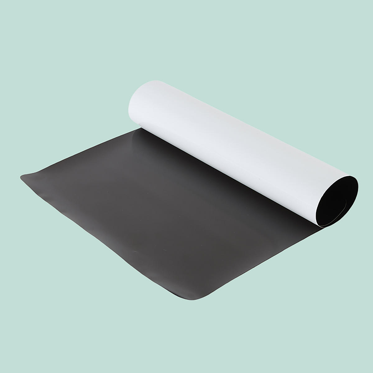 WHITEBOARD Folie - Weiß, Kunststoff/Metall (100/50/0.5cm) - Relaxdays