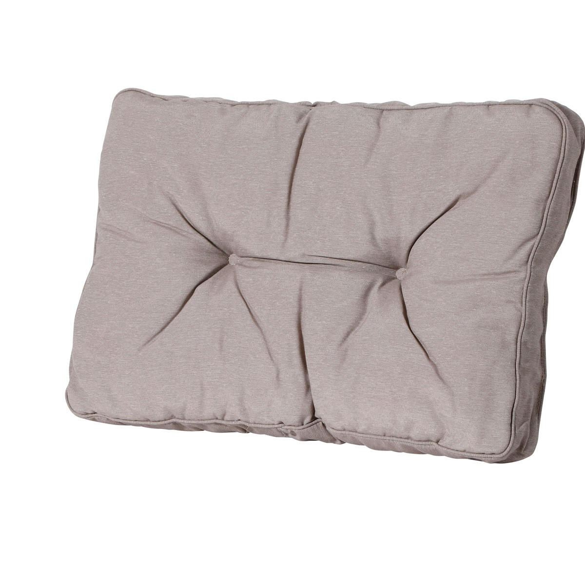 SITZKISSEN Panama 43/60 cm 2er-Set - Taupe, Textil (60/8/43cm) - Madison