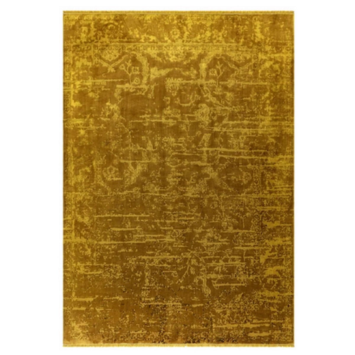 TEPPICH Moderner RAYA Gold 120 x 170 cm - Gelb, Textil (120/170cm) - Novatrend