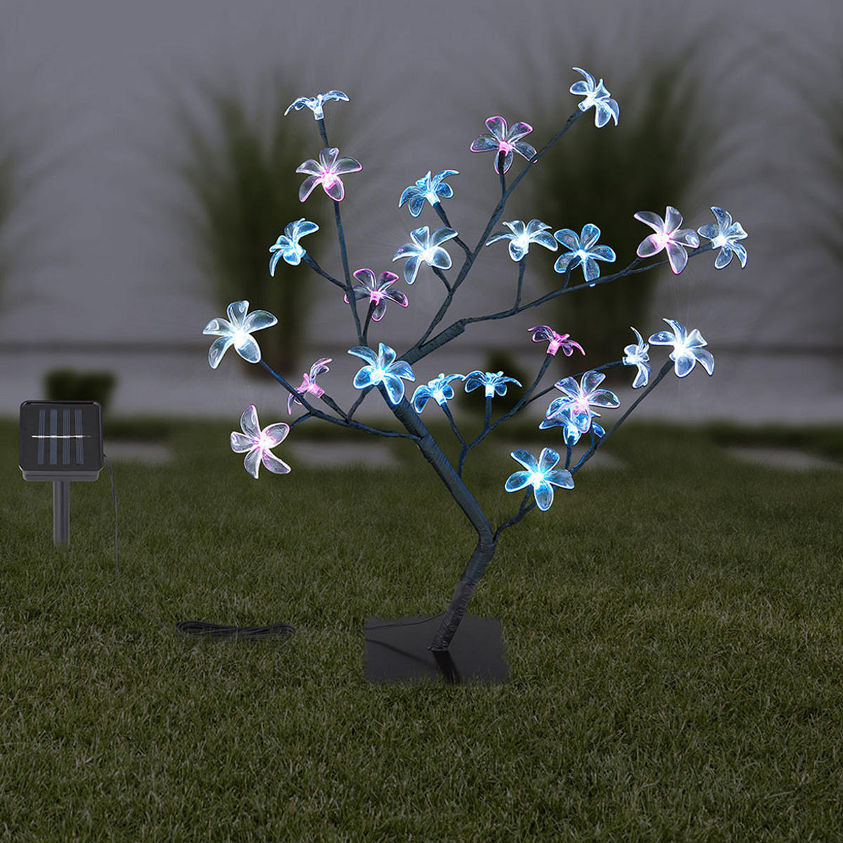 LED AUSSENLEUCHTE Metall Schwarz stehend - Schwarz, Metall (53/65/62cm) - Globo Lighting