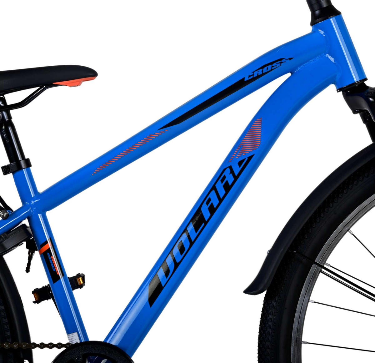KINDERFAHRRAD Cross - Jungen - Rücktritt + Handbremse - 26 Zoll - Blau - Blau, Metall (77cm) - TPFSports