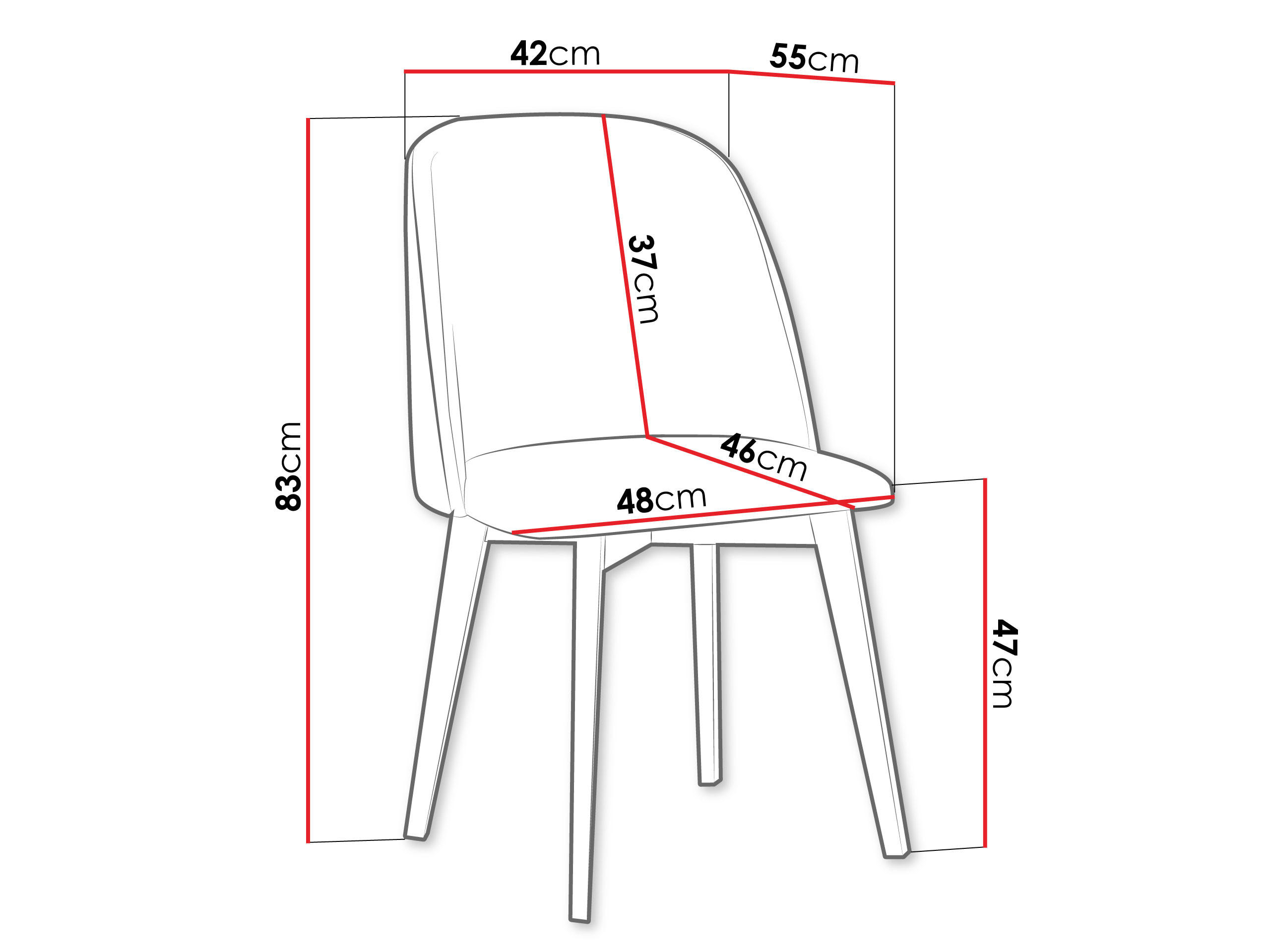 ESSZIMMERSTUHL Monti III Pik Gerade - Weiß/Grün, Holz/Textil (48/83/55cm) - MIRJAN24