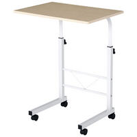 BEISTELLTISCH C-Tisch 60x40x68-78 cm Ahorn - Ahornfarben, Holzwerkstoff (60/60/78cm) - furnicato