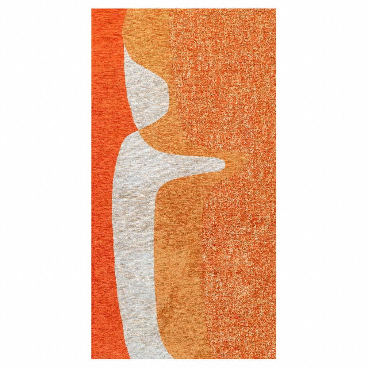 TEPPICH Orange Cocktail Lola&Moi 80/150 cm - Goldfarben, Kunststoff/Textil (80/150cm) - Lola&Moi