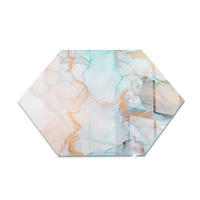 GLASPLATTE für Kamin h40 cm Türkis - Türkis, Glas (40/40/0.4cm) - ArtPrintCave
