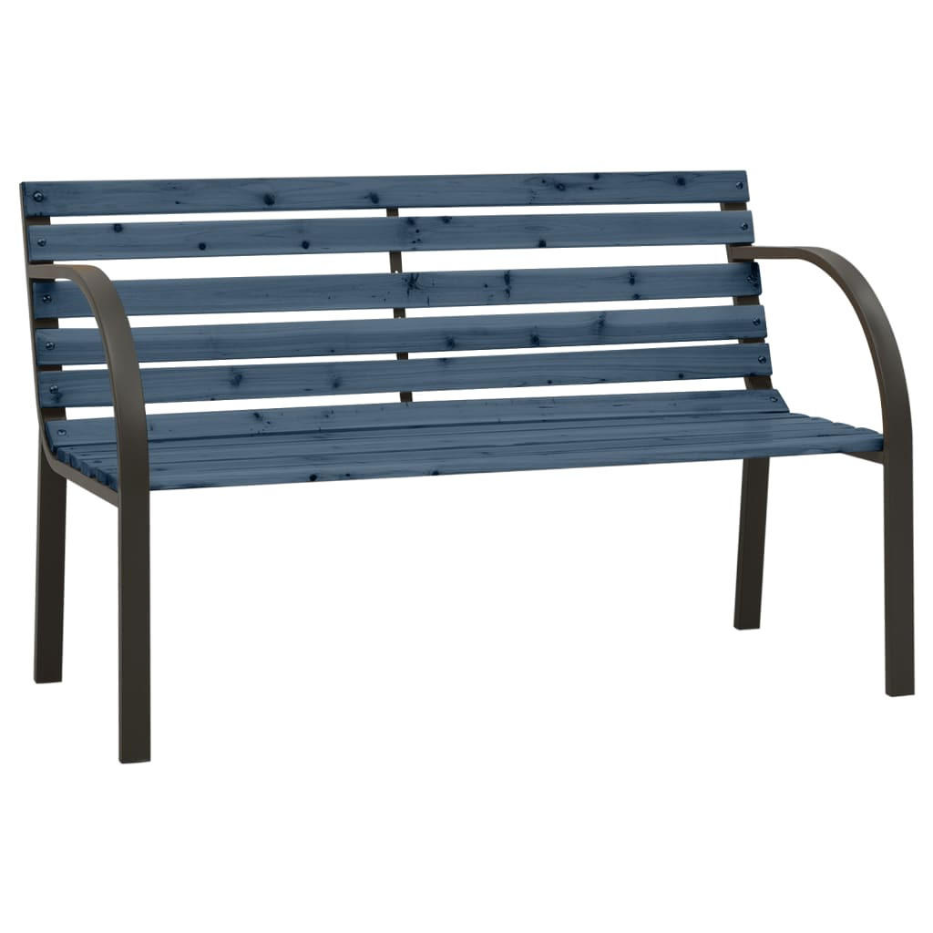 furnicato Kinder-Gartenbank Grau 81x56x38 cm