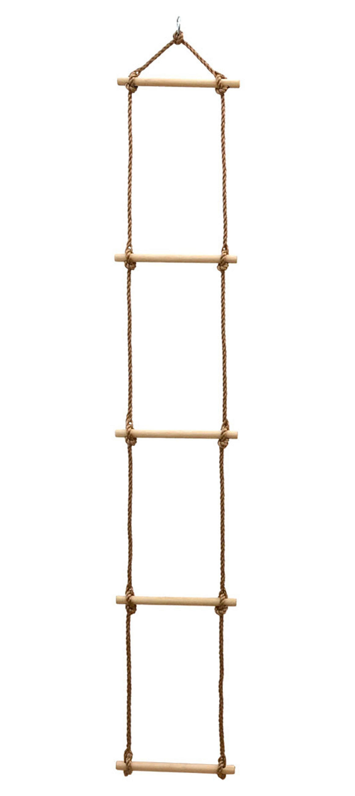 KLETTERLEITER 188/30 cm - Braun, Kunststoff (30/188cm) - Littletom