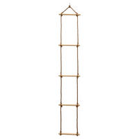 KLETTERLEITER 188/30 cm - Braun, Kunststoff (30/188cm) - Littletom