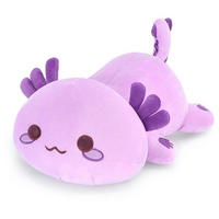 PLÜSCHTIER Axolotl 50cm Violett - Lila, Textil (28/50cm)