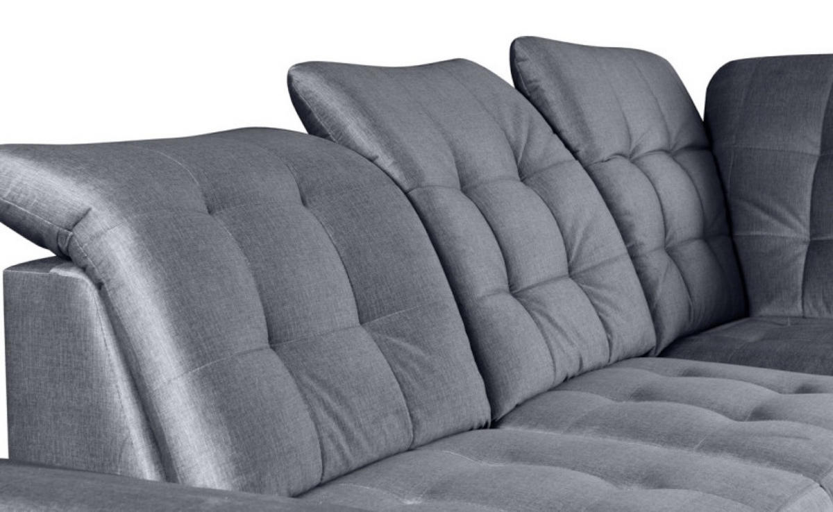 ECKSOFA Grau BON Rechts - Grau, Textil (200/263cm) - Sepro Meble