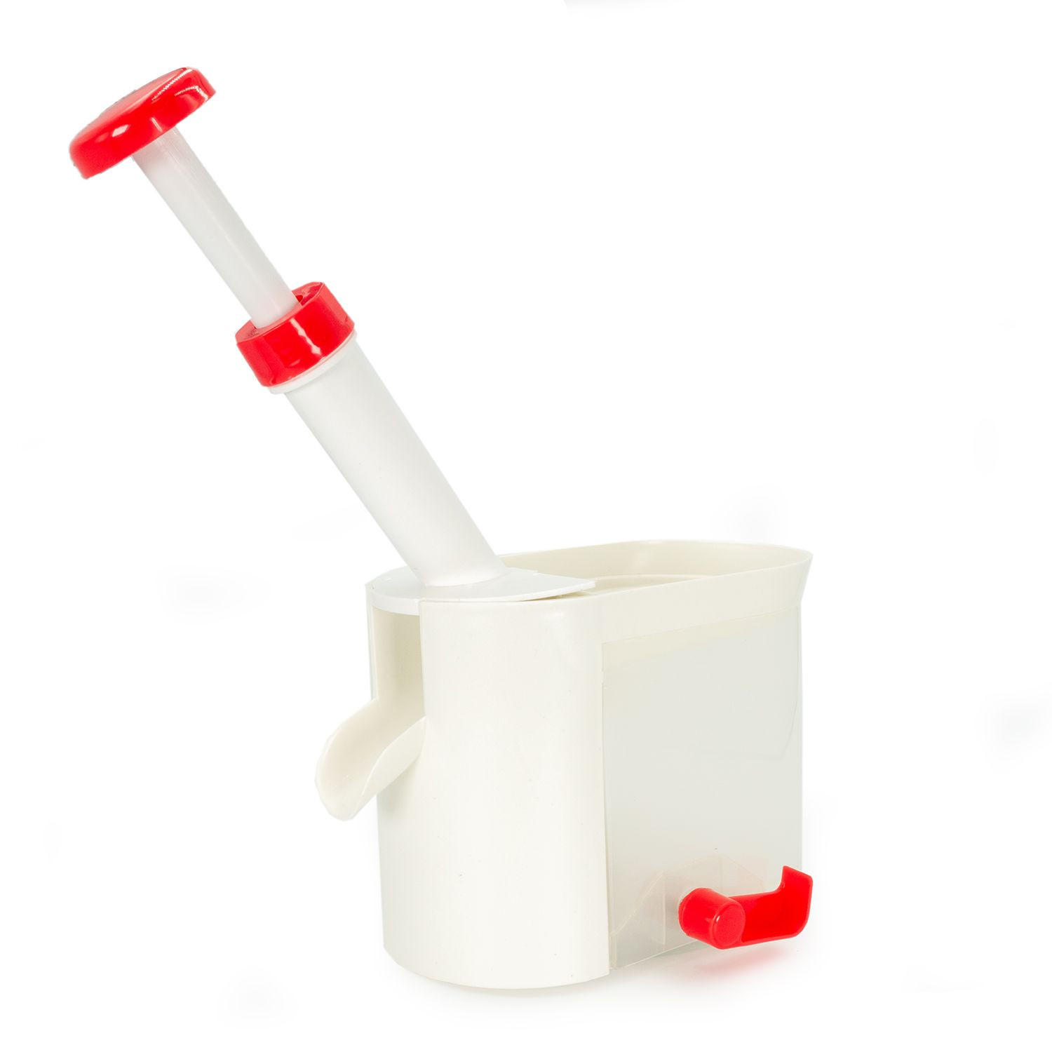 KIRSCHENTKERNER - Weiß, Kunststoff (24cm) - Intirilife