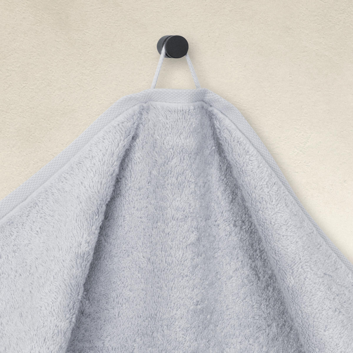 DUSCHTUCH LOFT - Silberfarben, Textil (80/150cm) - MÖVE