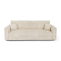 SCHLAFSOFA mit Stauraum Cord Beige 254cm - Beige, Textil (254/78/95cm) - Premium Interiors