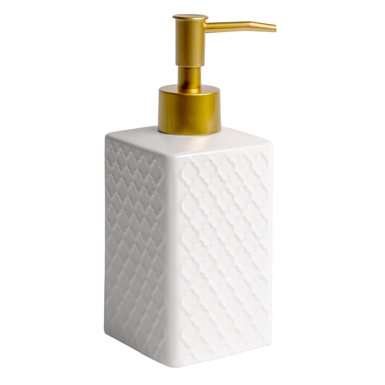 SEIFENSPENDER 290ml - Weiß, Keramik (6.5/10/26.5cm) - Intirilife