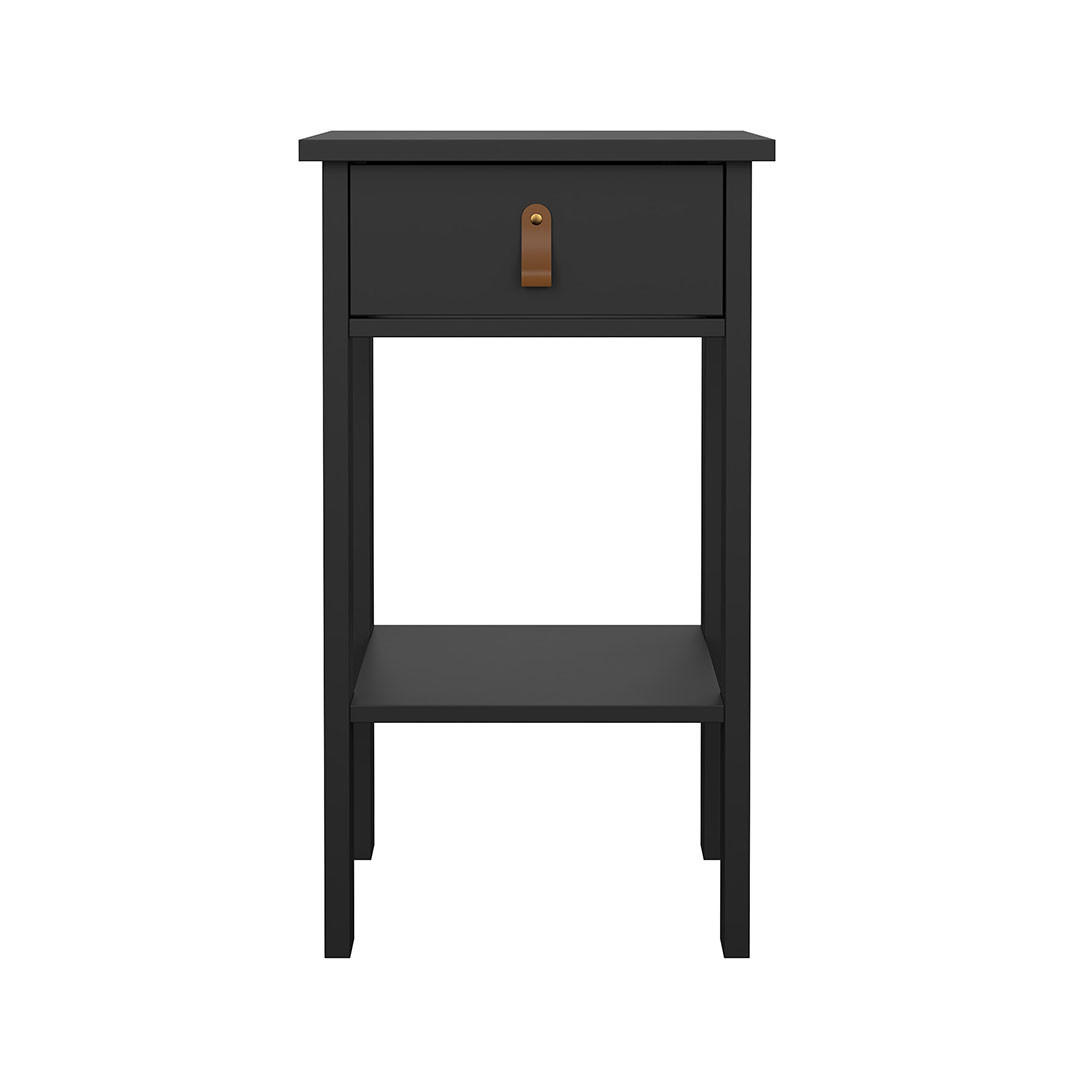 NACHTTISCH, Madrid, Schwarz, Holzwerkstoff, 40 x 35 x 71 cm - Schwarz, Holzwerkstoff (40/71/35cm) - ebuy24