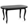 ESSTISCH ALTIS ausziehbar bis 180cm, Schwarz - Schwarz, Holz (80/140/77cm) - KONSIMO®
