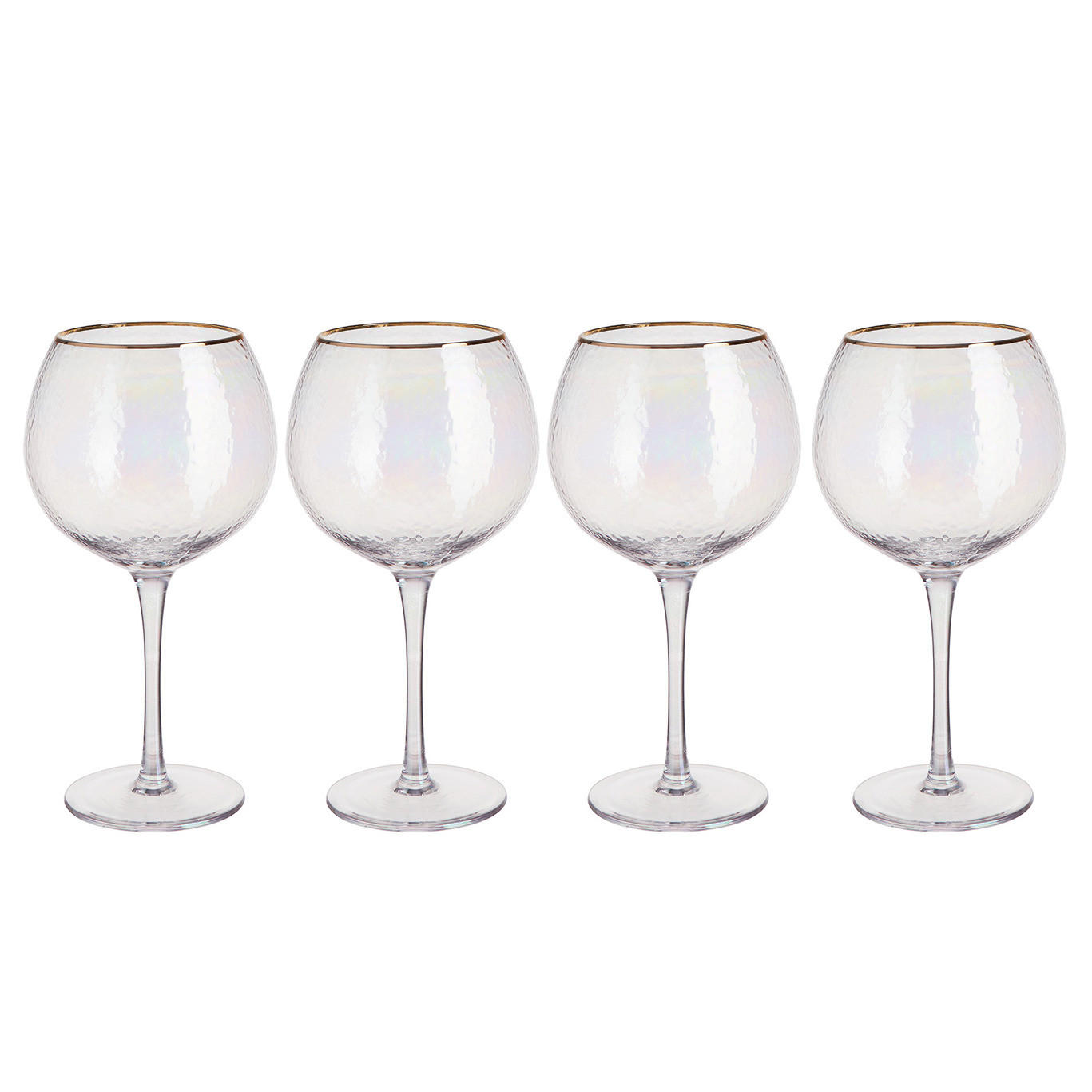 GINGLÄSER (4er Set) Smeralda 650 ml - Transparent, Glas (0.65L) - Butlers