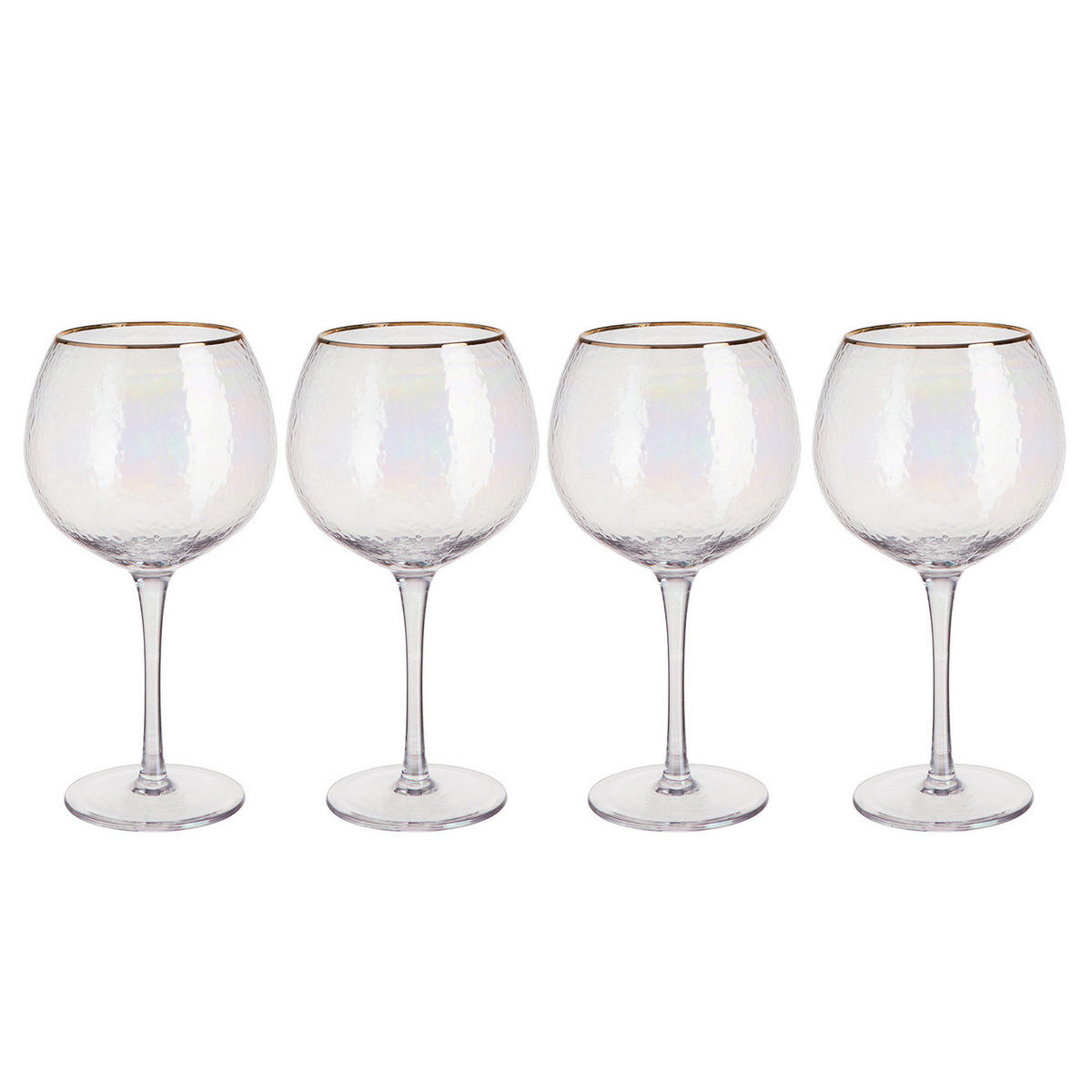 GINGLÄSER (4er Set) Smeralda 650 ml - Transparent, Glas (0.65L) - Butlers