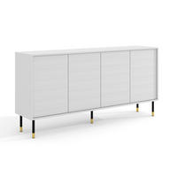 KOMODA Rani Biela - biela, kompozitné drevo (180/60/40cm) - Petits-meubles