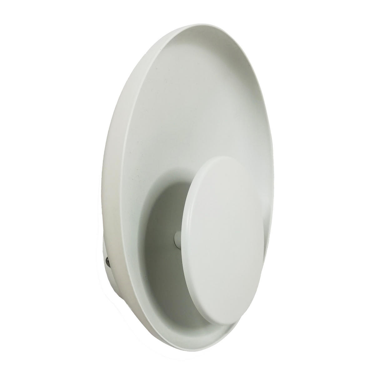 WANDLEUCHTE Marsi - Weiß - 21/21/21 cm - Weiß, Metall (21/21/21cm) - Nordlux