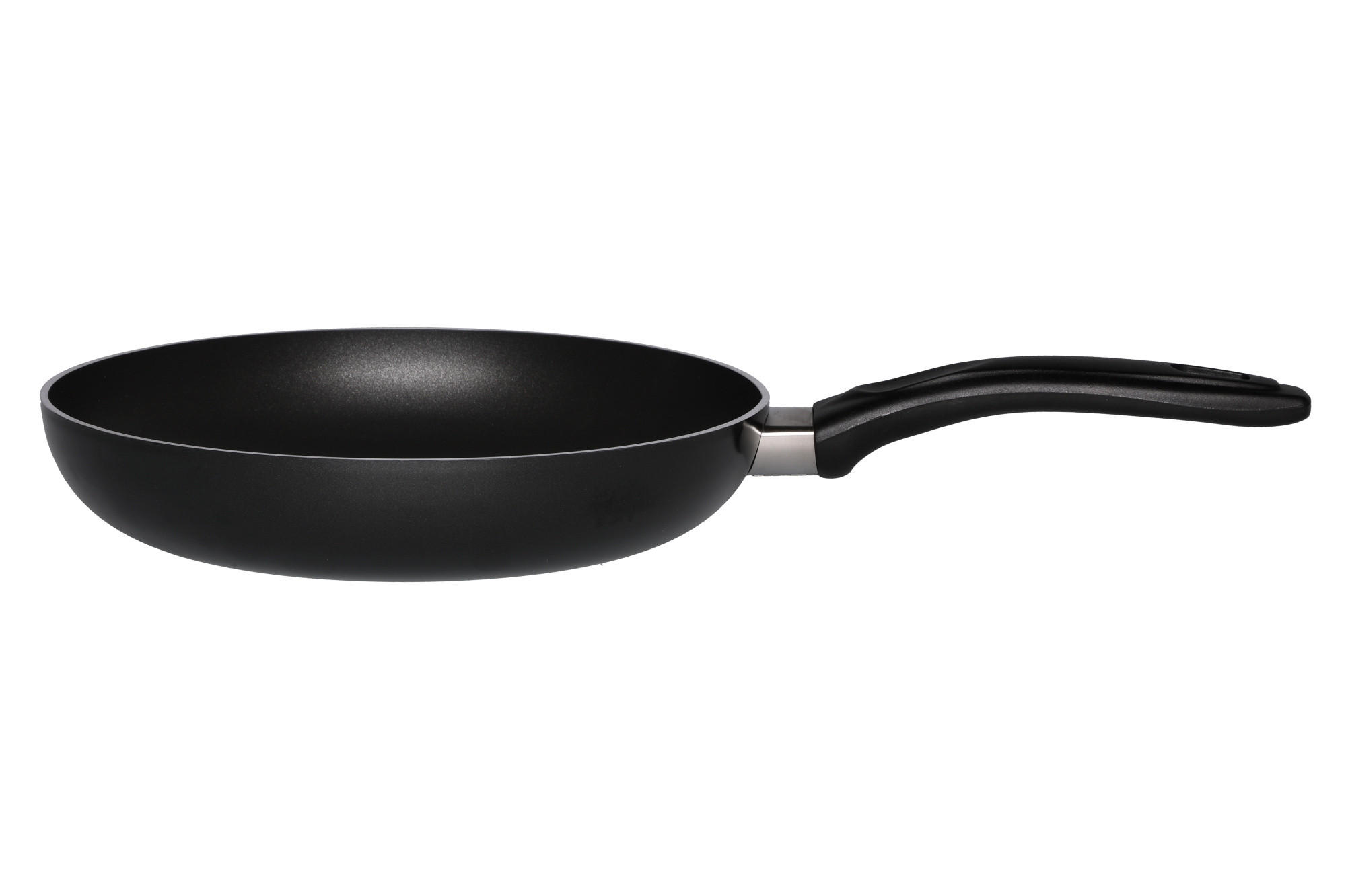 BRATPFANNE Antihaft Ø 24 cm - Schwarz, Metall (24cm)