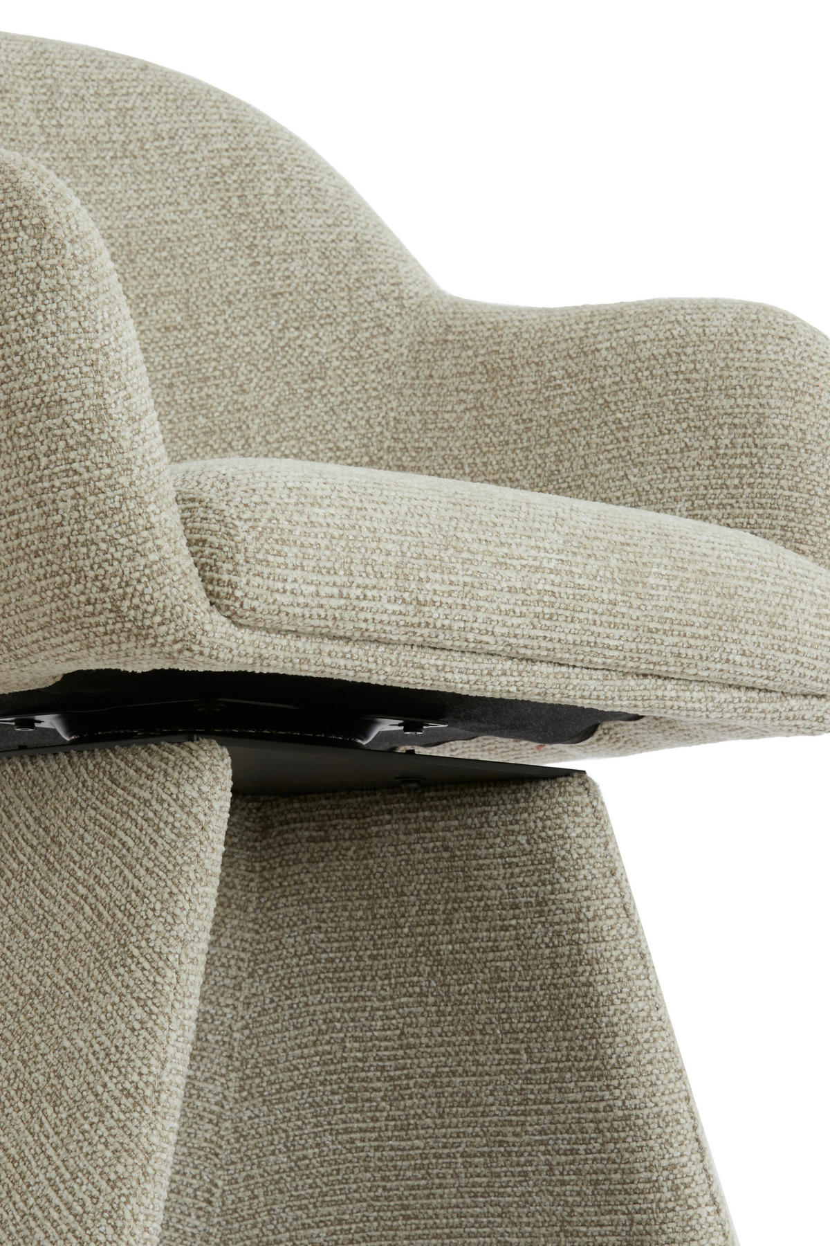 ESSZIMMERSTUHL Ronan Braun 58/51.5/81 cm - Braun, Textil (51.5/81/58cm) - Light & Living