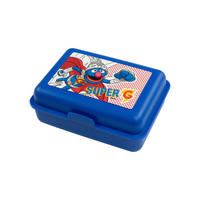 BROTDOSE Sesamstraße Super-Grobi Blau 17,5 x 12,8 x 6,9 cm - Blau, Kunststoff (17.5/6.9/12.8cm) - United Labels