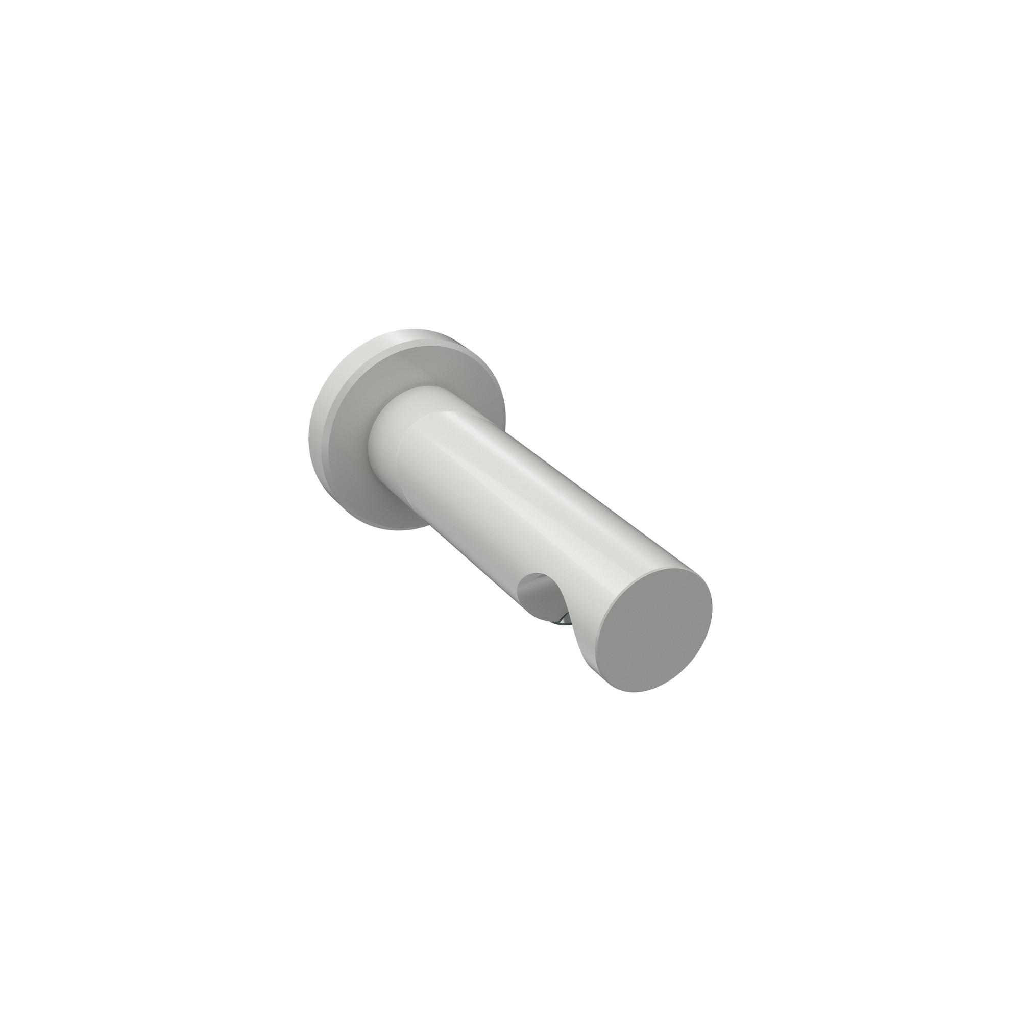 TRÄGER FÜR GARDINENSTANGEN 20 mm Ø, Platon 1-läufig, Weiß - Weiß, Metall (9/4/4cm) - INTERDECO