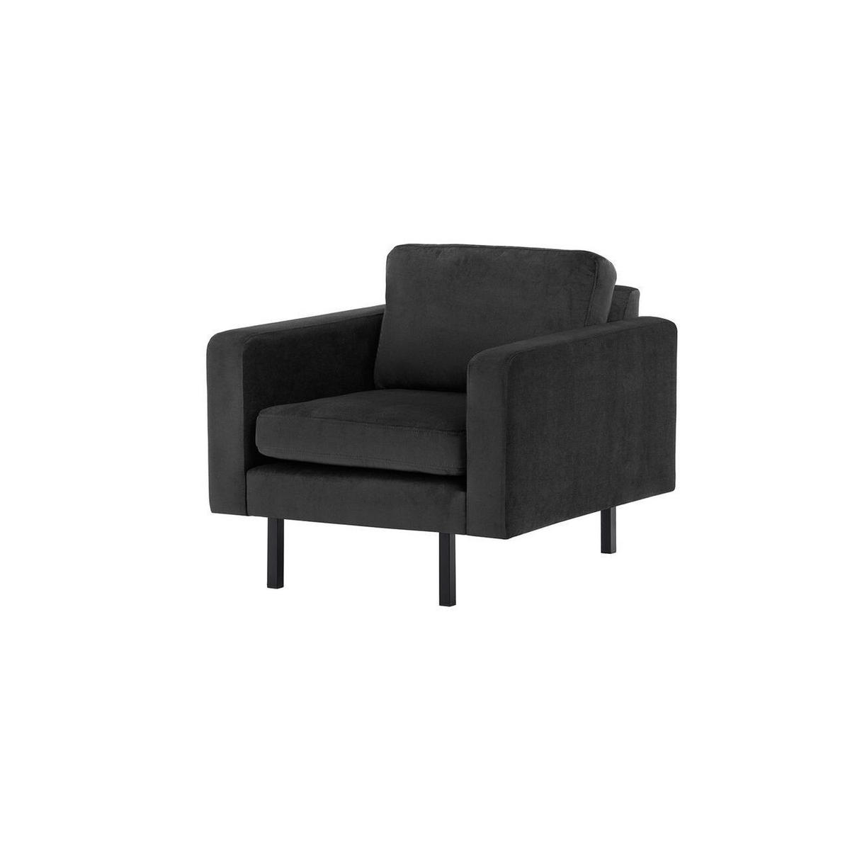SESSEL Lioni-Kronos 7 - Schwarz, Holz/Textil (83/84/94cm)
