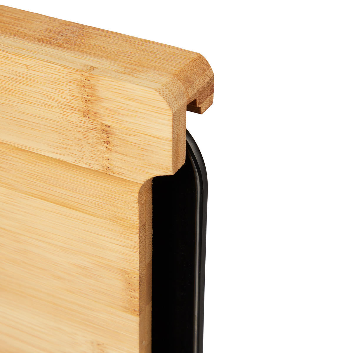 SCHNEIDEBRETT - Hellbraun, Holz/Kunststoff (38/26cm) - Relaxdays