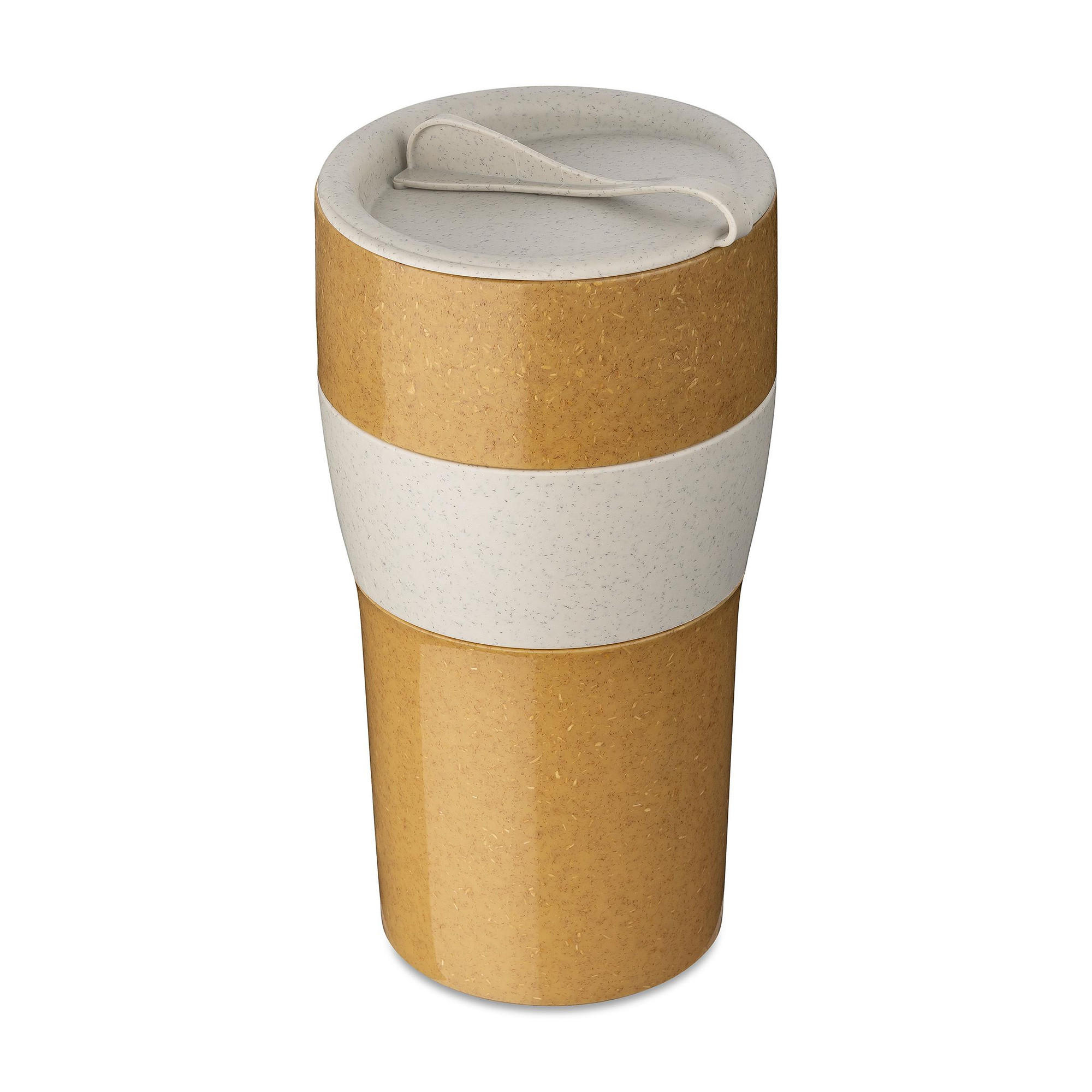 THERMOBECHER Aroma To Go Xl Nature desert sand 700 ml 9,7/9,2/18,5 cm - Beige, Kunststoff (0.7L) - KOZIOL