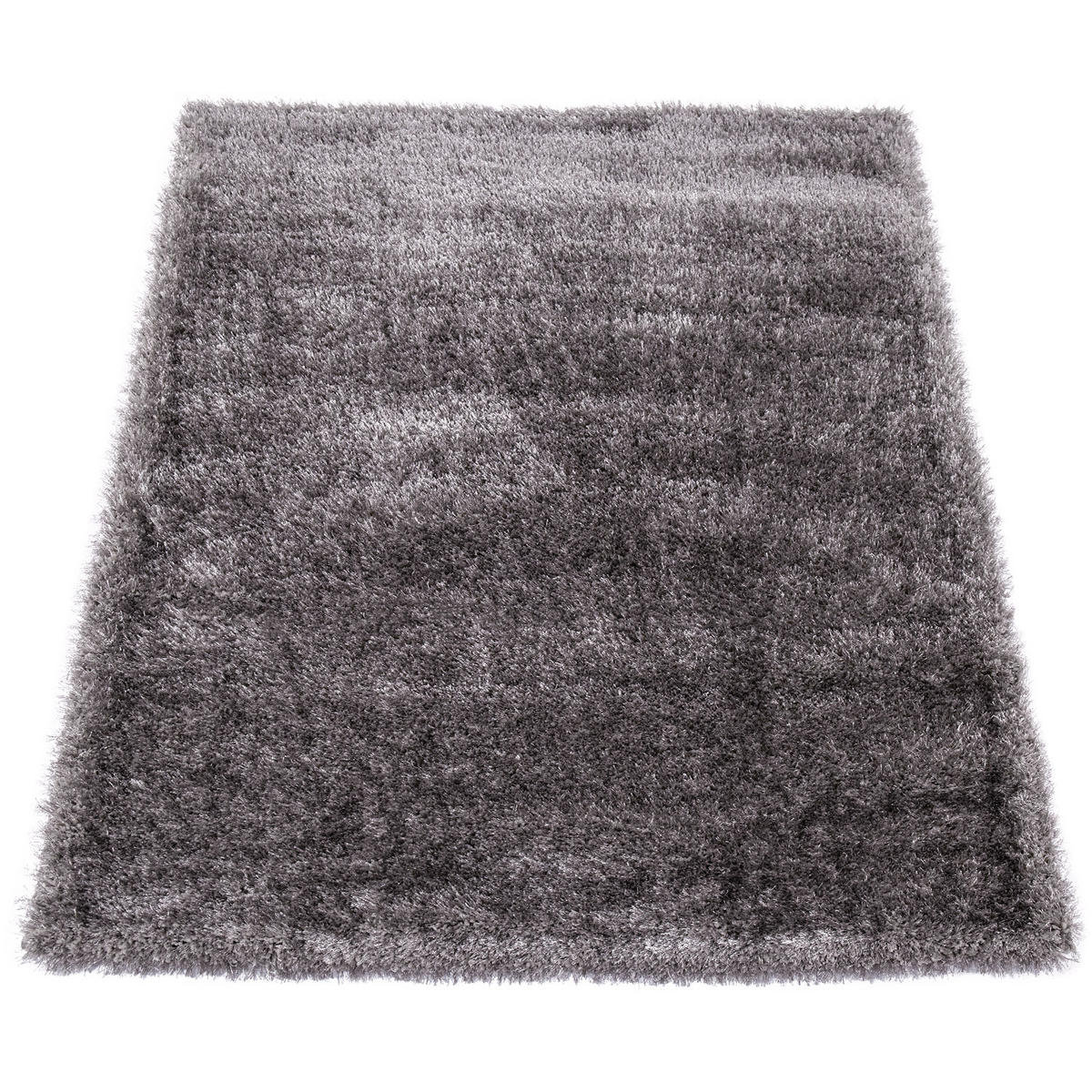 HOCHFLORTEPPICH 60/100 cm Touch 100 - Grau, Textil (60/100cm) - Paco Home