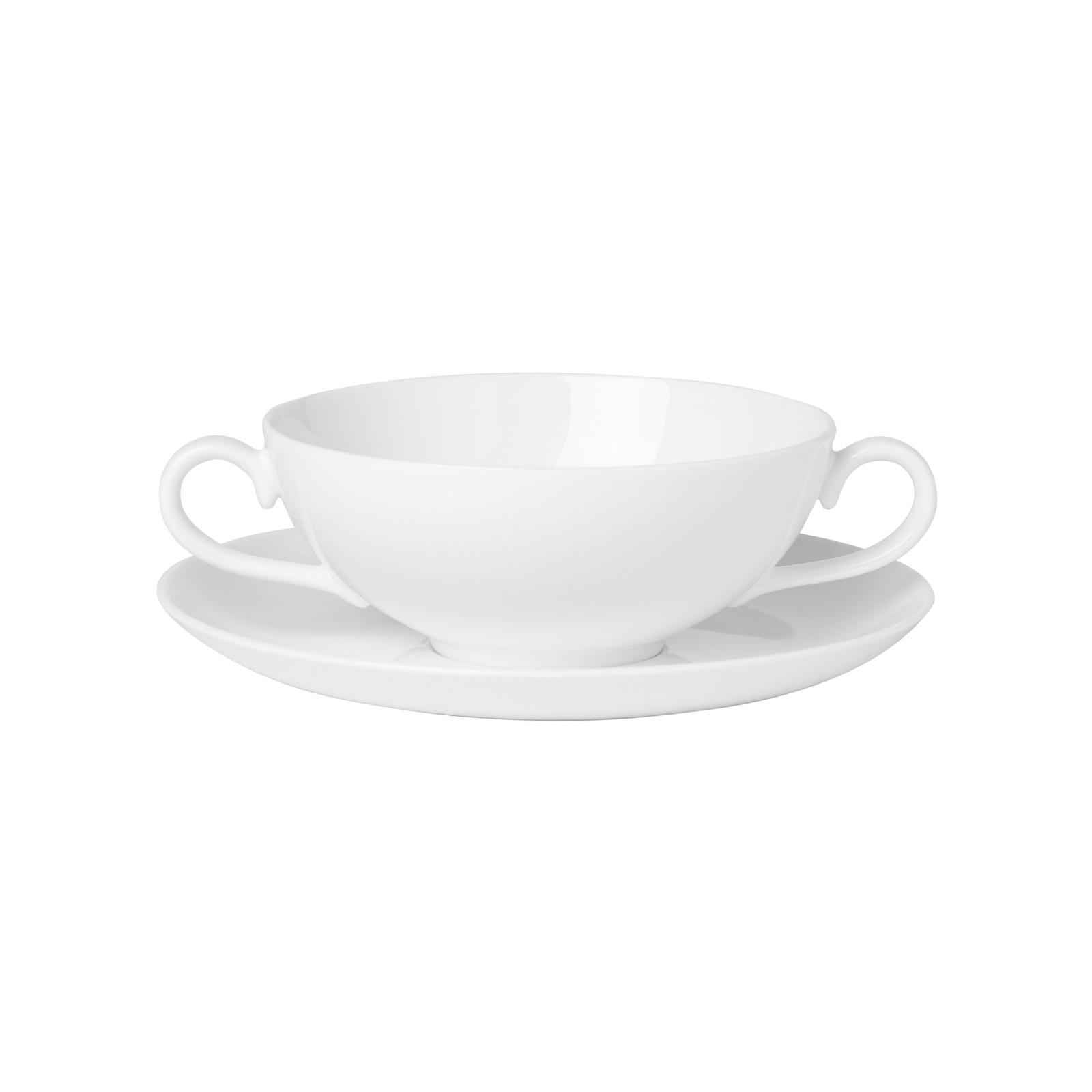 Villeroy & Boch Suppentasse Weiß 17.9x7.5x17.9 cm