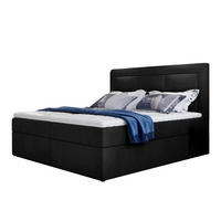 BOXBETT Vivre Bonellfederkern - Schwarz, Holz/Holzwerkstoff (160/200cm) - Best For Home