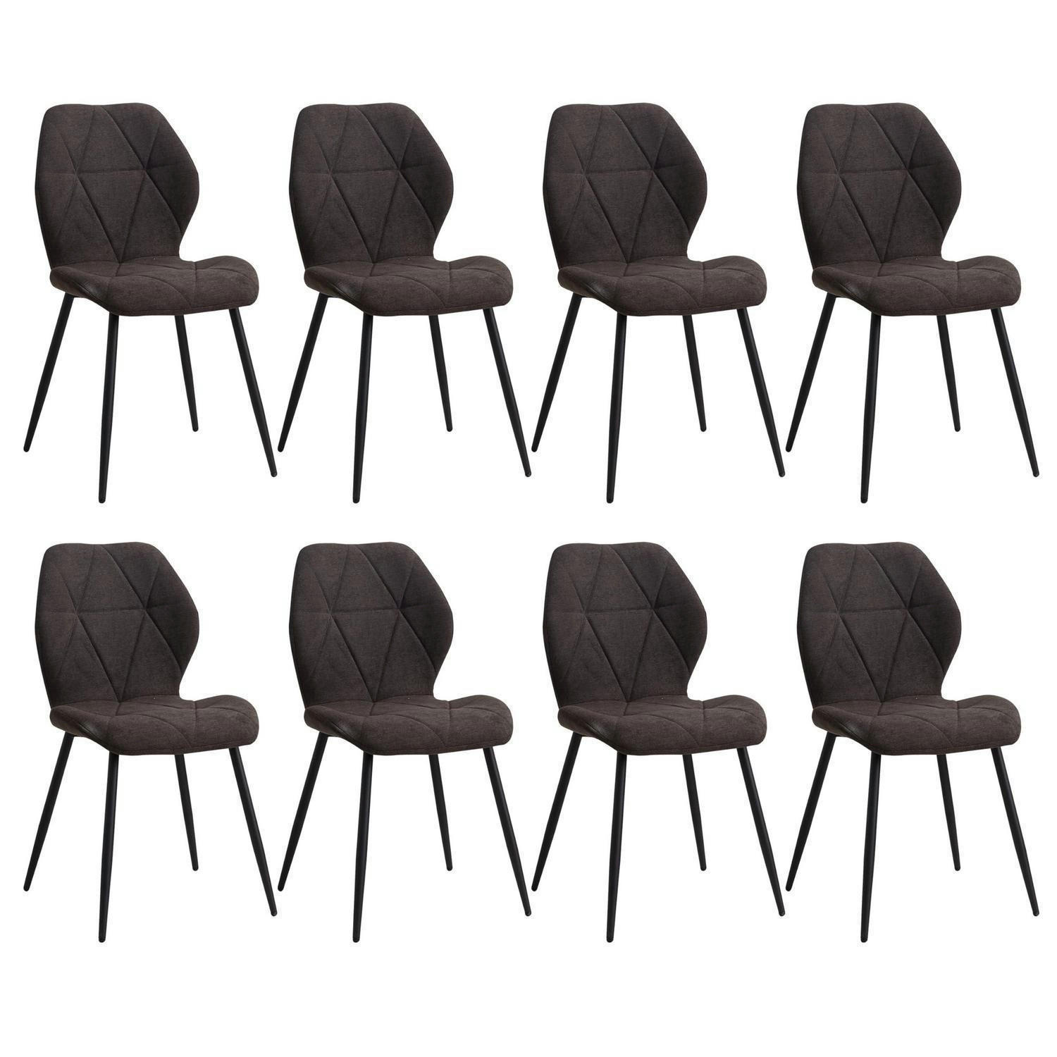 XXXLutz Esszimmerstühle Schwarz 43x86x47.5 cm