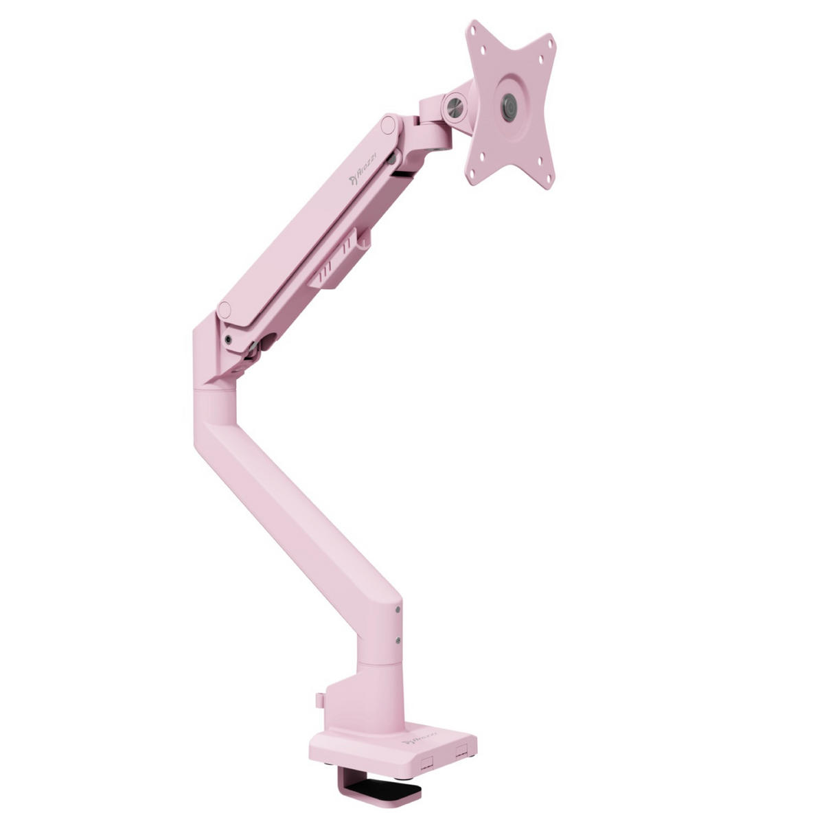 MONITORARM Alzare Neo Single Rosa - Pink, Metall (51/10/50cm) - Arozzi