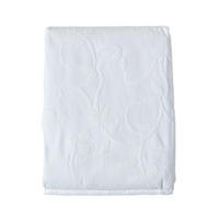 TAGESDECKE Matelassé 230/260 cm, floral gemustert - Weiß, Textil (230/260cm) - Homescapes