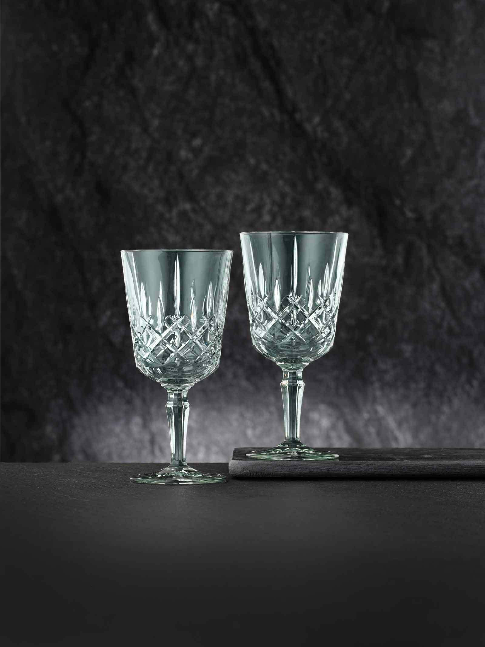 COCKTAIL- / WEINGLÄSER Noblesse Colors Mint 355 ml 6er Set - Grün, Glas (0.355L) - Nachtmann
