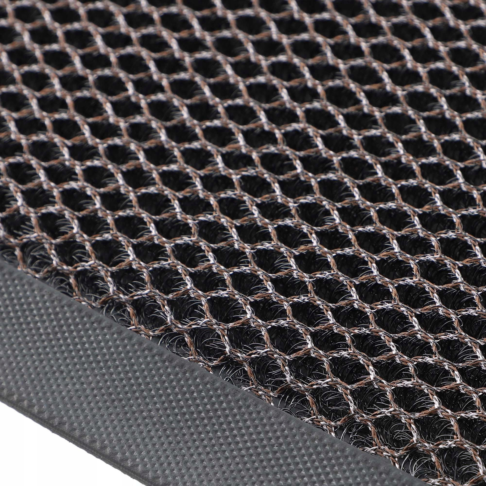 FUSSMATTE 60x40 cm braun - Braun, Kunststoff (60/40cm) - KADAX