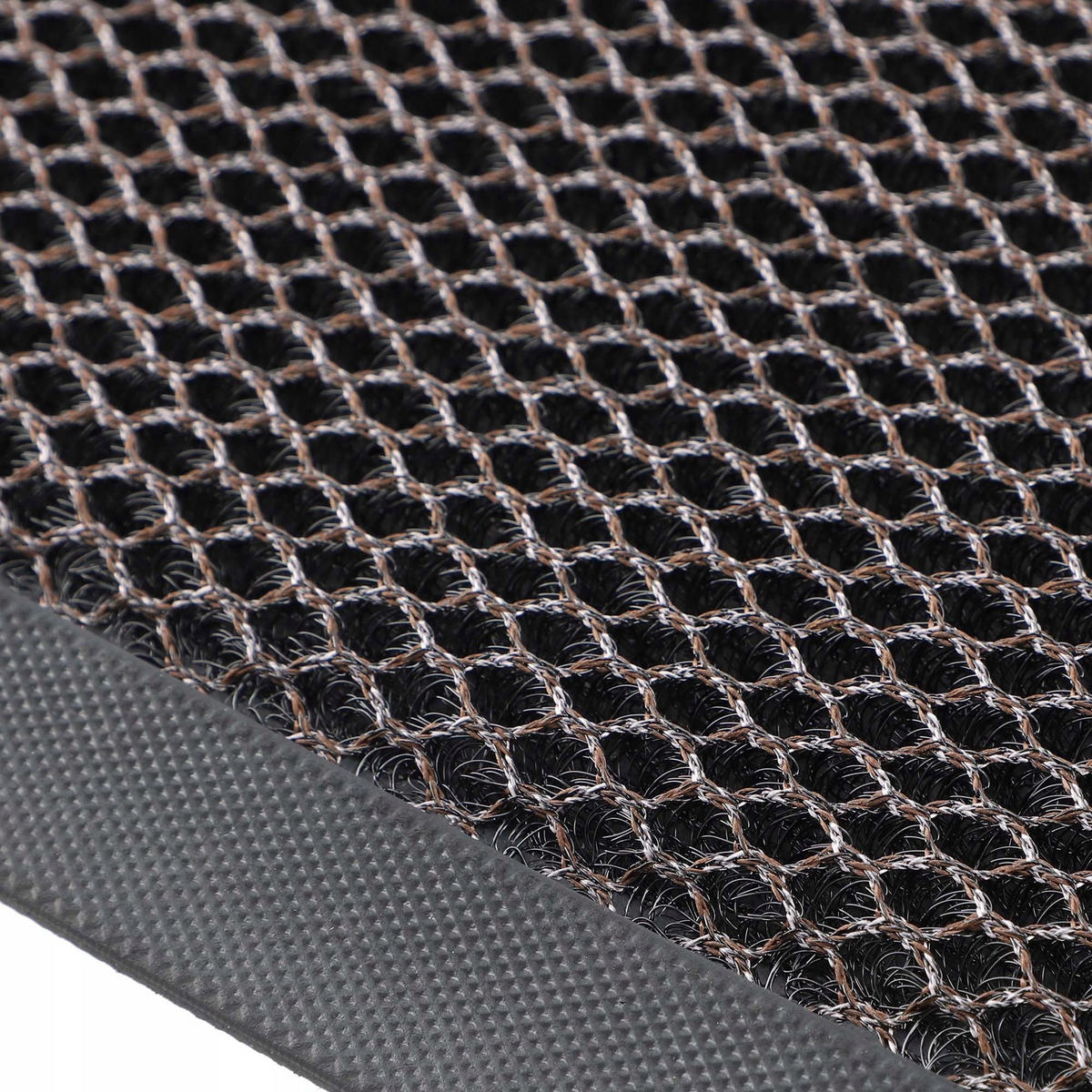 FUSSMATTE 60x40 cm braun - Braun, Kunststoff (60/40cm) - KADAX