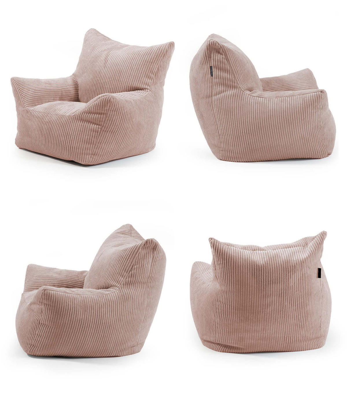 KINDERSESSEL Der Pausenheld - Pink, Textil (52/57/53cm) - Mokebo