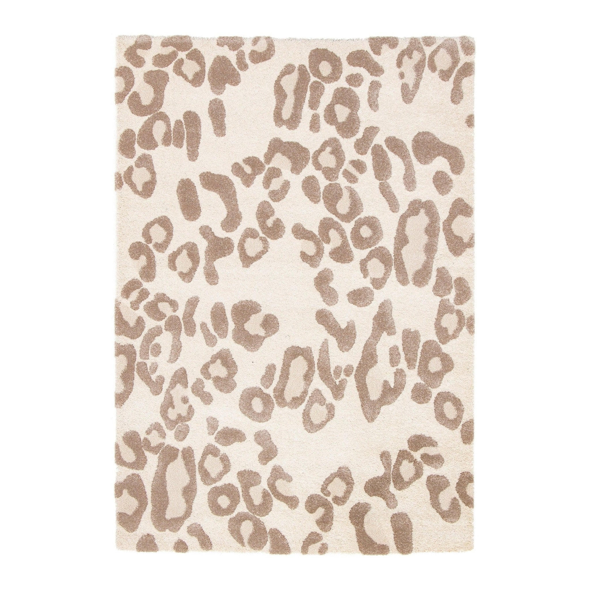 TEPPICH mit Leopardenmuster beige - Beige, Textil (160/230cm) - AFK Living