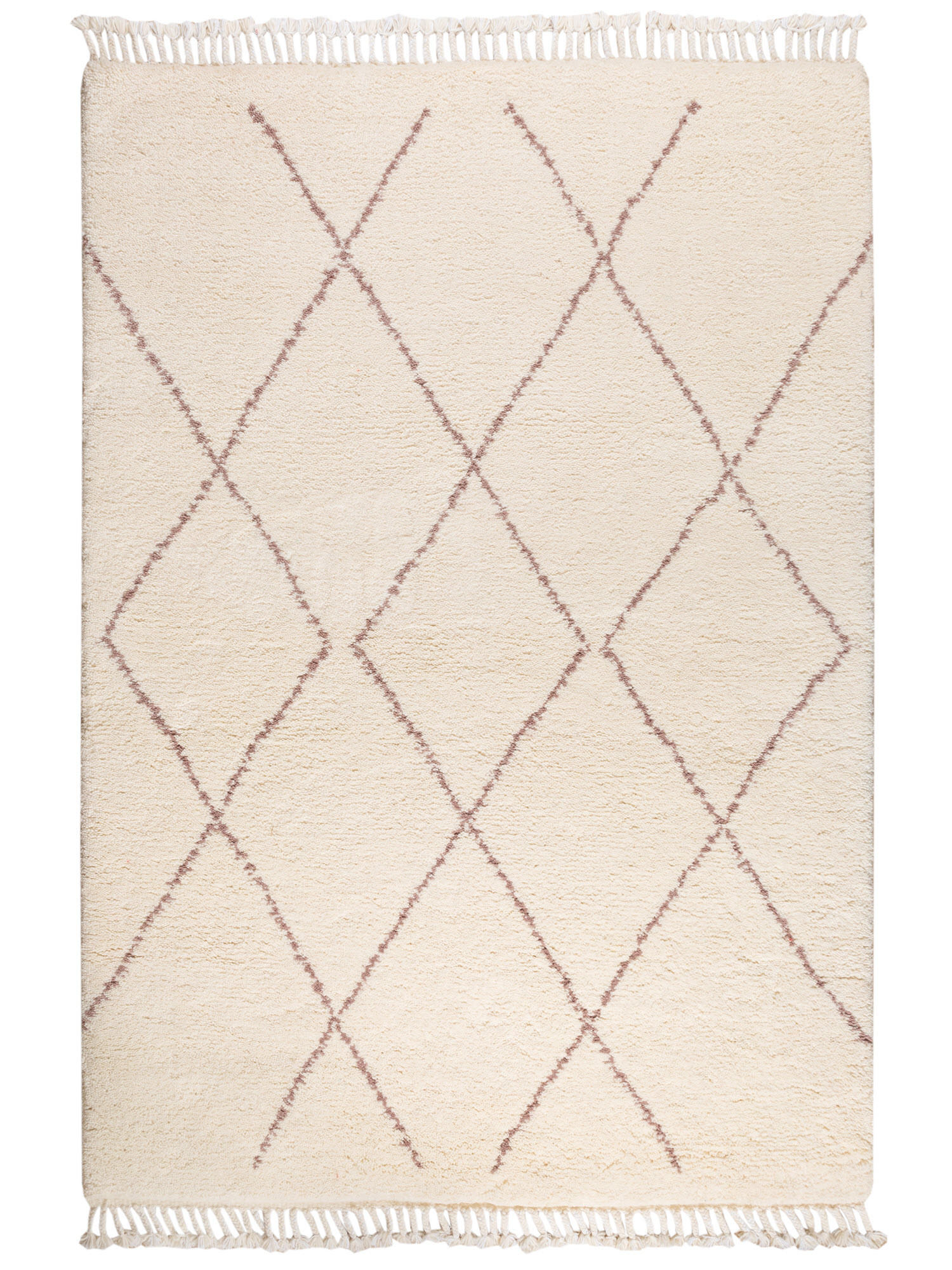 BERBERTEPPICH 170/240 cm Boumia - Creme, Naturmaterialien (170/240cm) - Steffensmeier