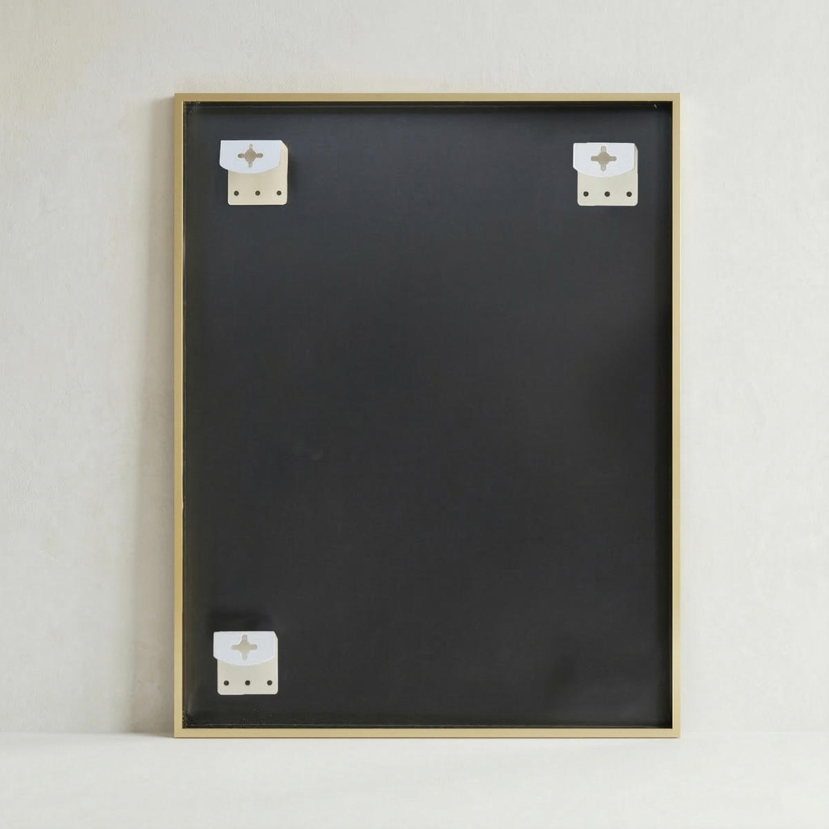 WANDSPIEGEL Skarp 60 x 80 cm - Goldfarben, Glas (80/60/3cm) - EDAXO