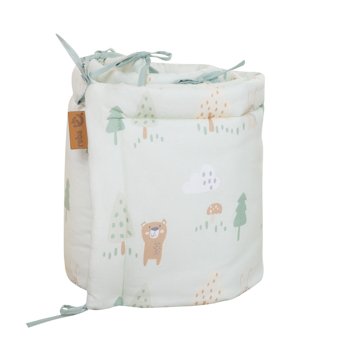BABYBETTWÄSCHE Woodland Buddies - Weiß, Textil (100/135cm) - Roba