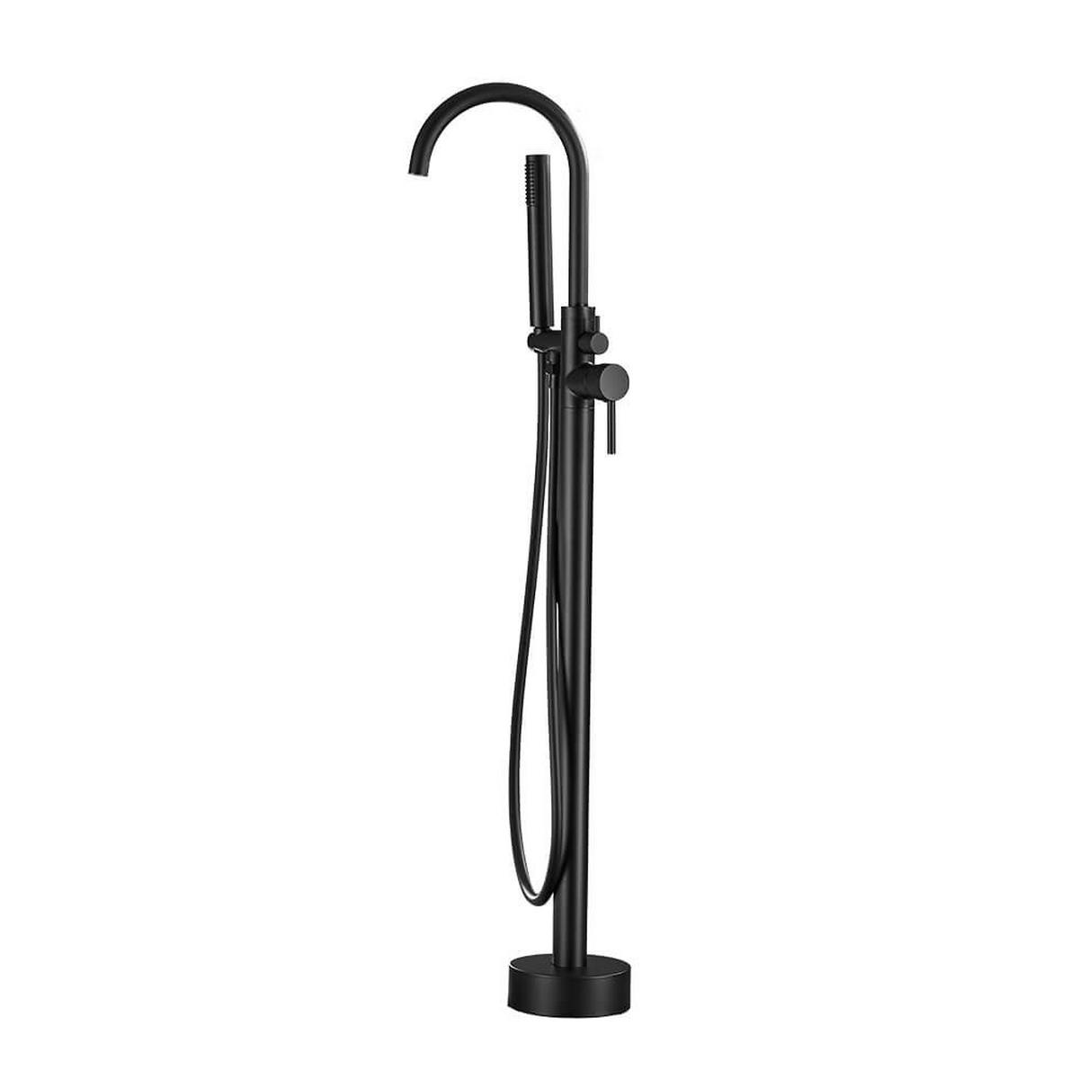 STANDARMATUR MOON - Matt Schwarz - Schwarz, Metall (16/115/21cm) - Home Deluxe