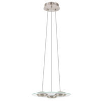 LED HÄNGELEUCHTE BOOTES Silber Glas - Silberfarben, Glas (48/48/110cm)