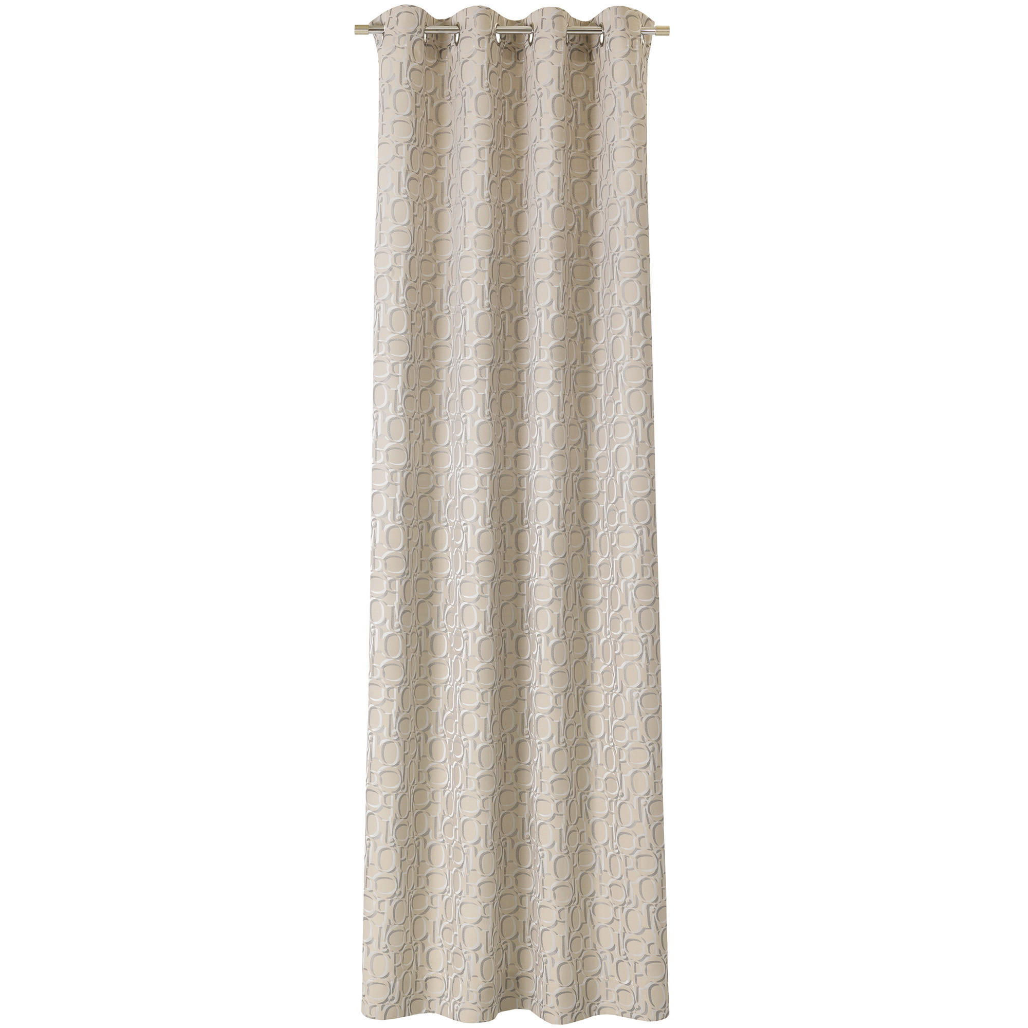 ÖSENVORHÄNGE ORNAMENT BEIGE - 030 - Beige, Textil (140/250cm) - Joop!