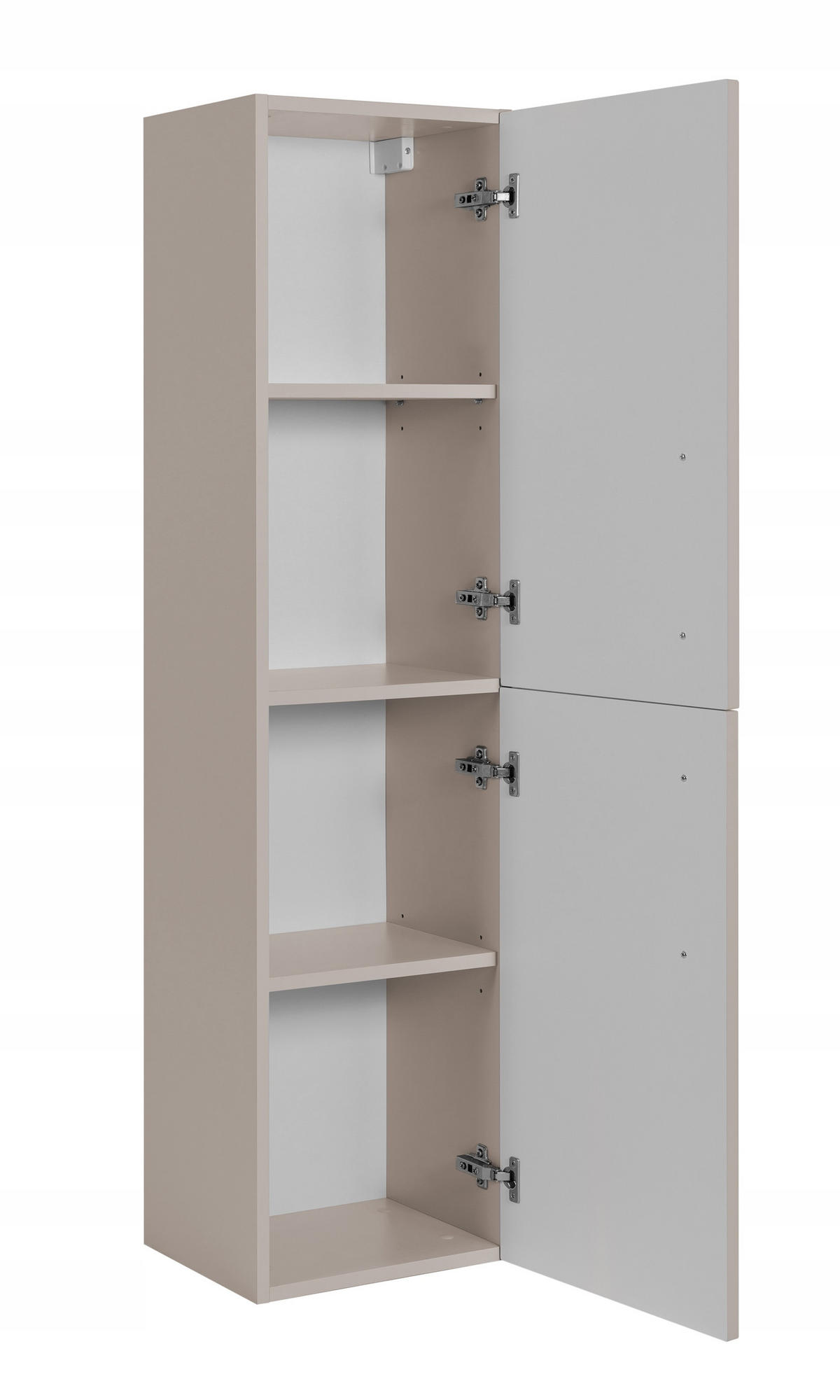 WASCHBECKUNTERSCHRANK + HÄNGESÄULE CLASSIC 80cm Kaschmir - Kaschmir, Holzwerkstoff (80/58/46cm) - Rodan